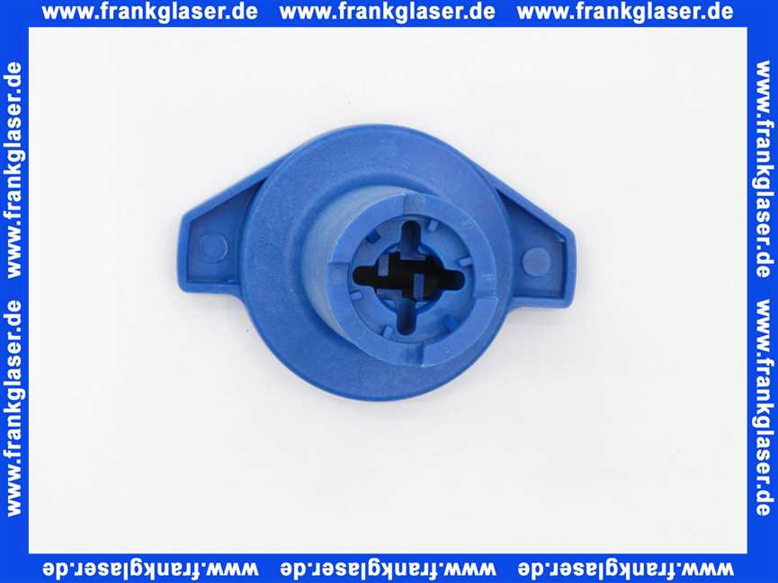 Junkers 7735600315 Griff blau 92mm