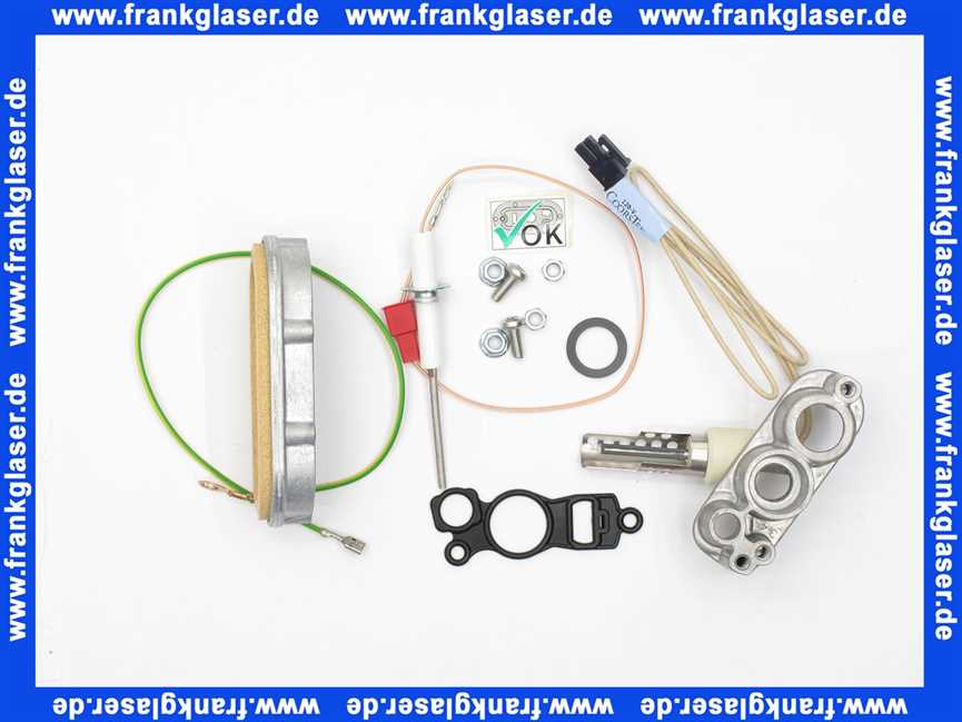 7736700318 Junkers Glühzünder/Elektrode-Set 15-45 kW