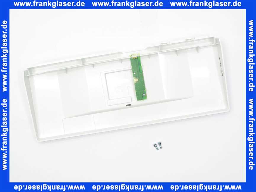 Junkers 7736700728 Abdeckung Klappe Rückseite