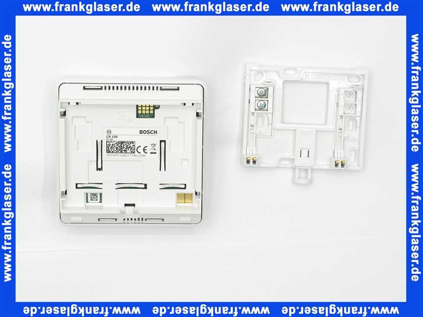 7738111096 Junkers Raumtemperaturgeführter Regler CR 100 Bosch Raumthermostat