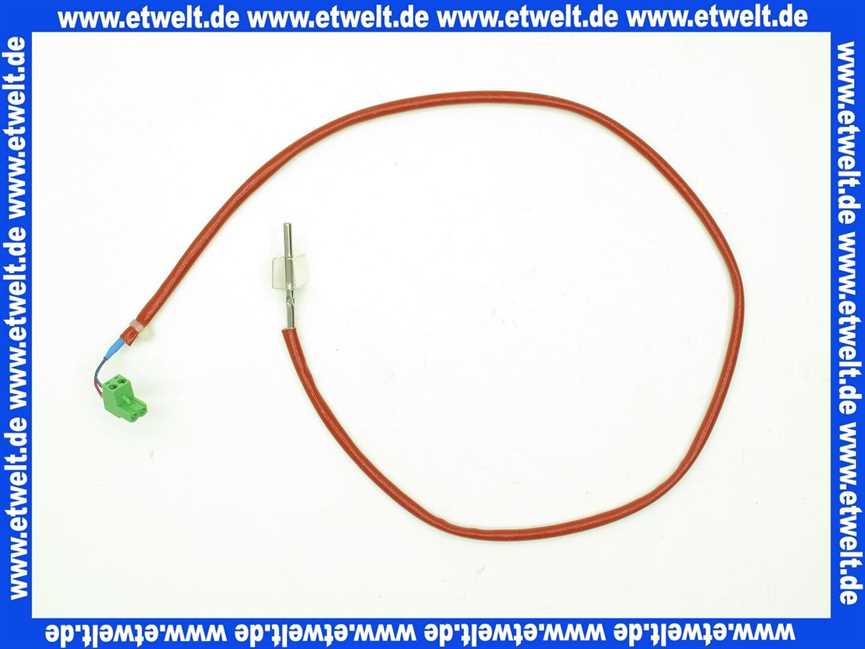 7747001618 Junkers Abgasfühler Pellet_1/2W für CosyLine Pellet_1.., _2W..