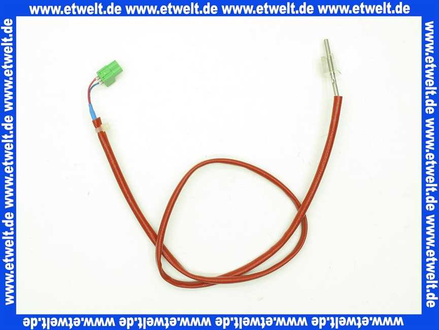 7747001618 Junkers Abgasfühler Pellet_1/2W für CosyLine Pellet_1.., _2W..