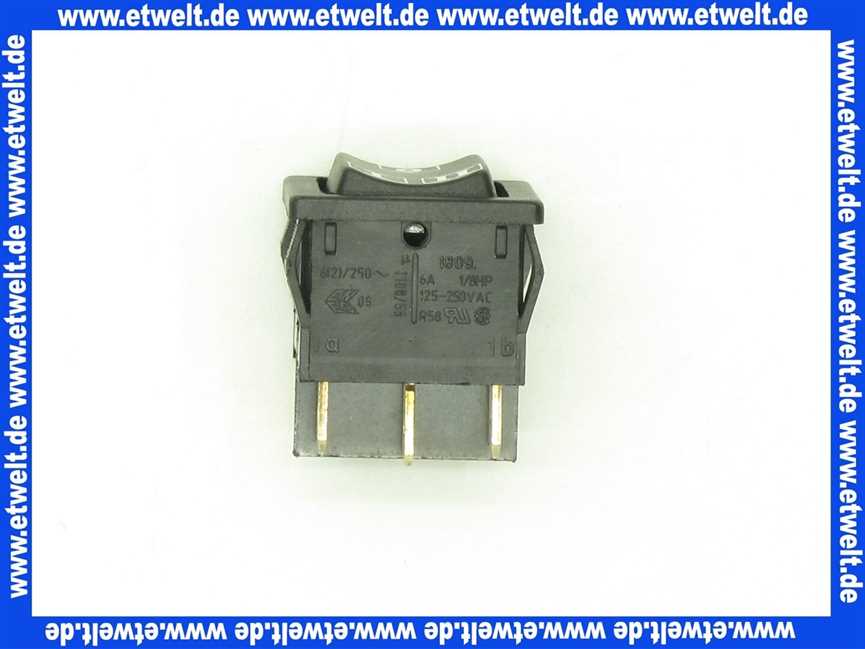 7747013825 Junkers Geräteschalter 08 für KRS 18,24-3