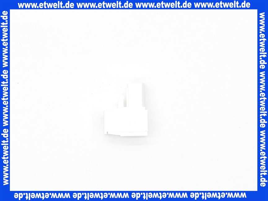 7747023129 Junkers Anschlussklemme steckbar 2-pol weiß, EMS für KBR...-3 A.., BK 13, BK 15