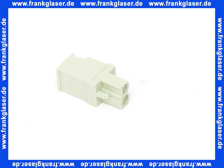 7747023714 Junkers Anschlussklemme 2-pol grau FB für KUB 19,27-3, TS 10-19,-27
