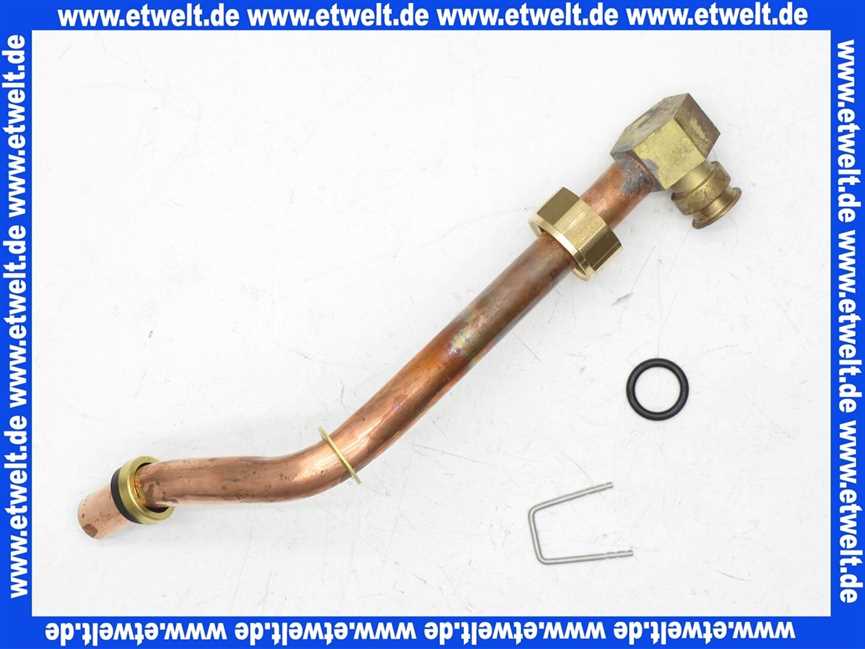 87007056370 Junkers Verbindungsrohr warm