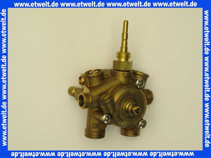 87070024620 Junkers Wasserarmatur für W250..275-1K/A..P Fern-u.D