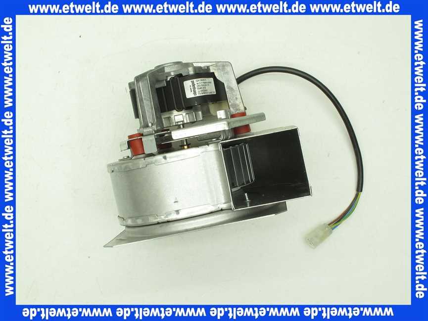 87072040010 Junkers Gebläse für W/WR200,250,325...-1AMO..P