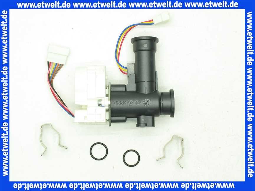 87085050180 Junkers Wasserventil mit Motor für WTD 24 AM E.