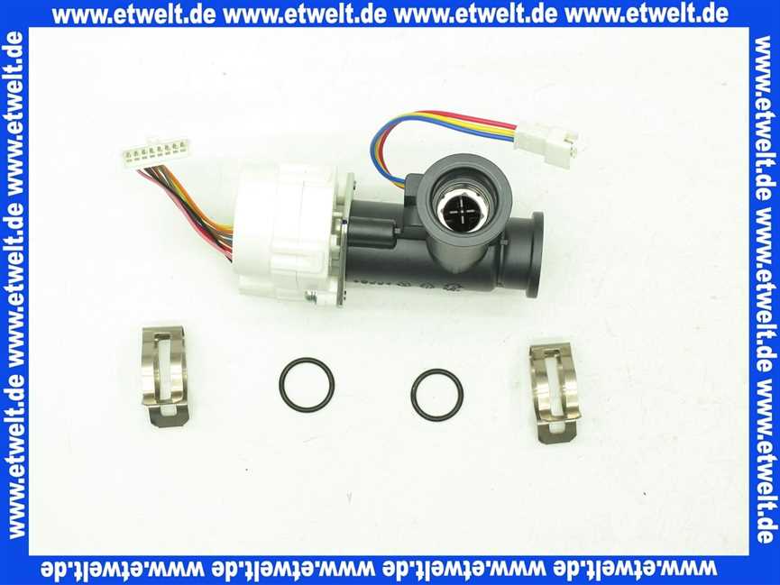 87085050180 Junkers Wasserventil mit Motor für WTD 24 AM E.