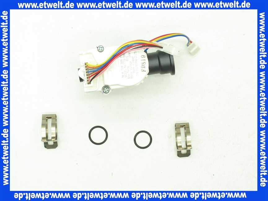 87085050180 Junkers Wasserventil mit Motor für WTD 24 AM E.