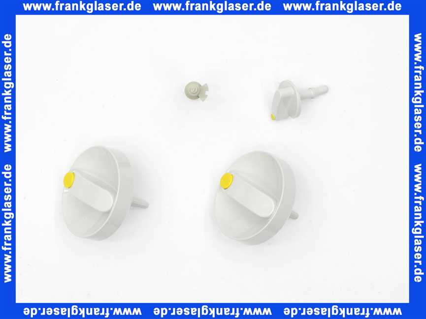 87120001040 Junkers Drehgriffe Knöpfe Einstellknöpfe hellgrau
