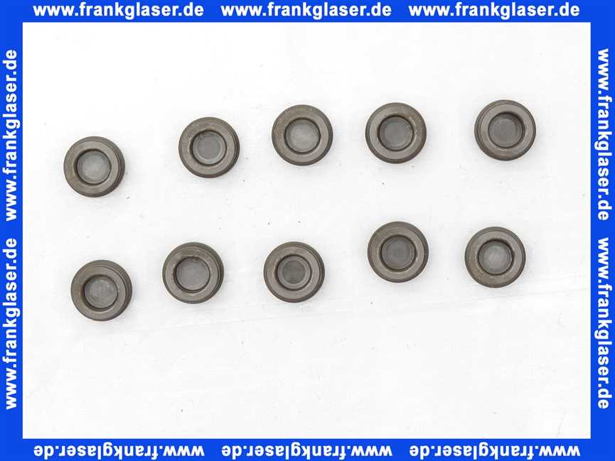 87134060880 Junkers Verschlussschraube 10 Stück Schraube für Messöffnung am Abgasstutzen