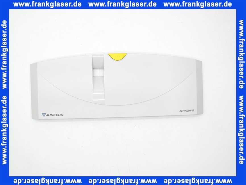 87155066660 Junkers Klappe Ceranorm