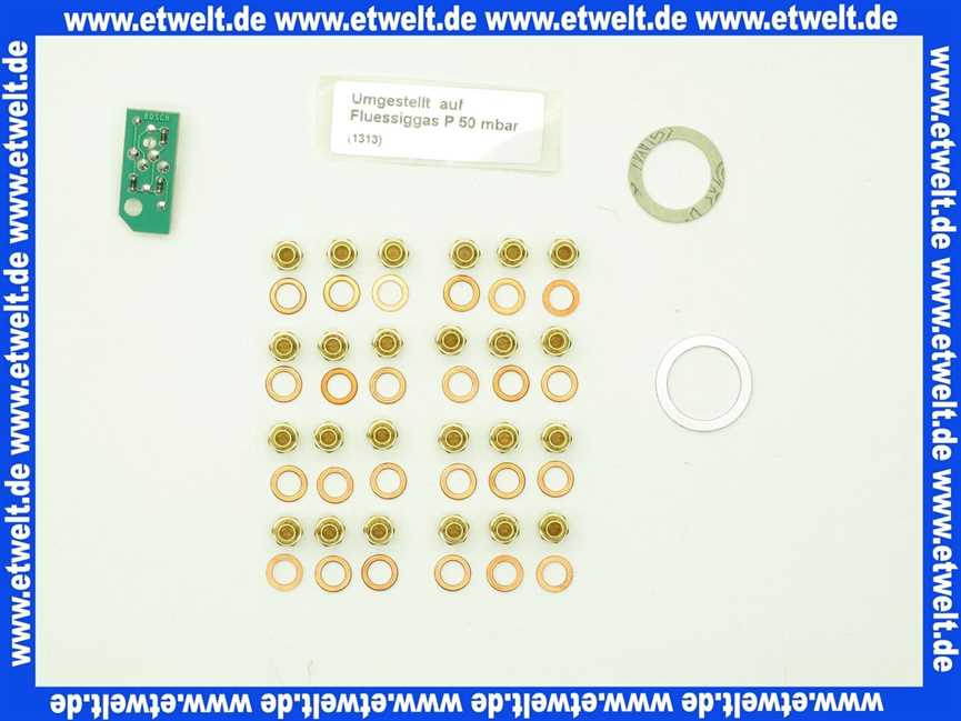 87160129350 Junkers Gasart-Umbausatz (E-P&LL-P)