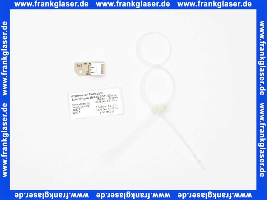 87160132020 Junkers Gasart-Umbausatz 2331 für ZSB 14-3 A.