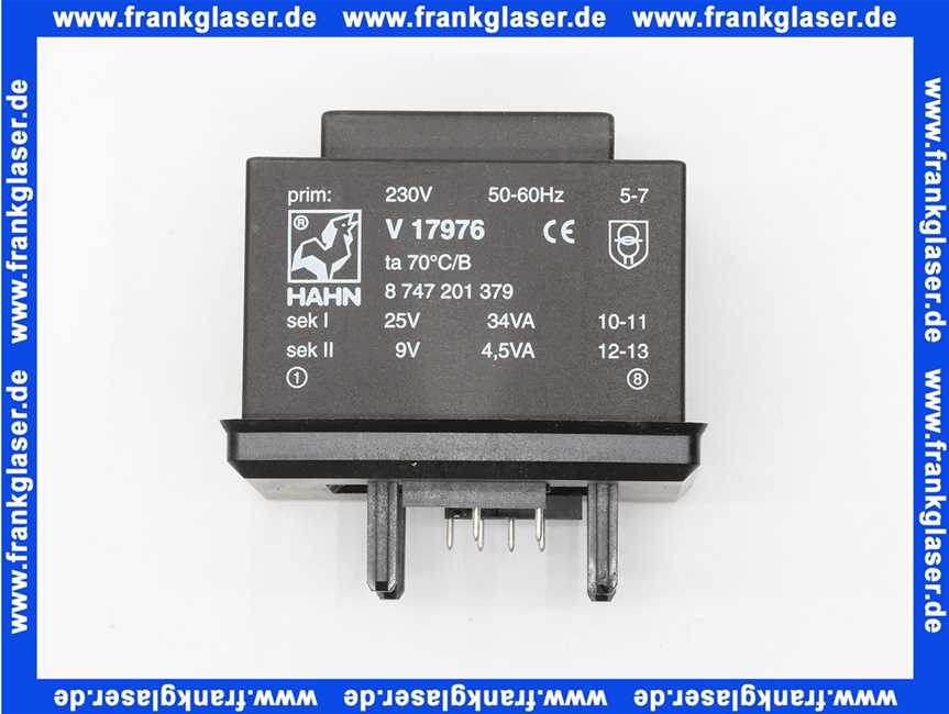 87172010520 Junkers Transformator