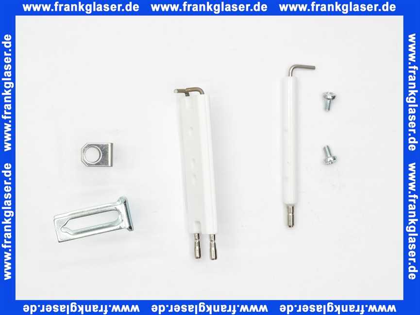 87181070500 Junkers Elektrodensatz für Z.R.-1/-2/-3.., WR 325-3 A, Z.E 24/28-3., ZWC...-1. Ebenfalls Ersatz für 8718107015 und 8718107016