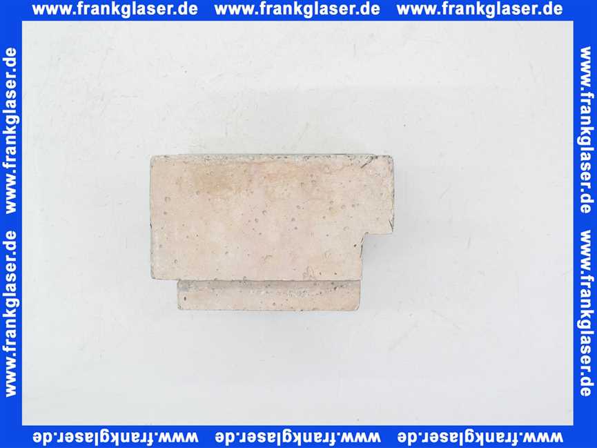 87182208640 Junkers Schamottstein hinten L136mm