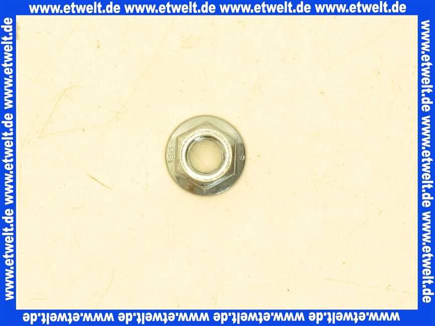 87185712670 Junkers 6kt-Mutter DIN6923 M8 A3K (1 Stück) für KBR 120...280-3 A, MKB 240...560-3 A