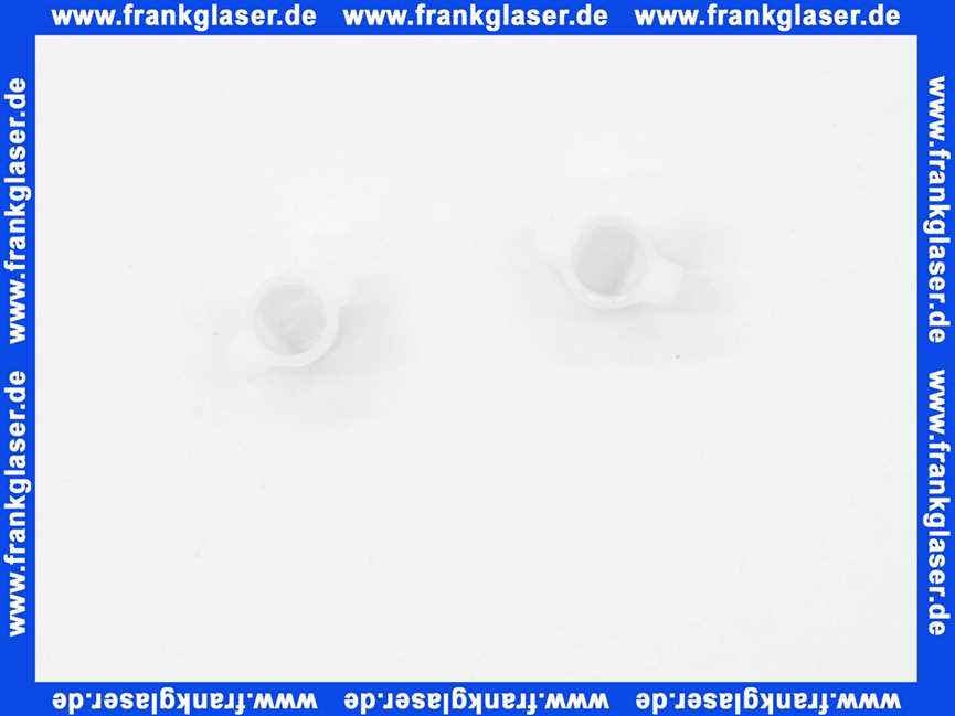 87185728410 Junkers Kupplung weiß (2x) für KUB 19,27-3