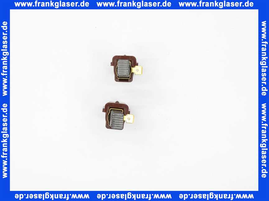 87185738990 Junkers Kohlebürsten Turbine für KRP 2-...