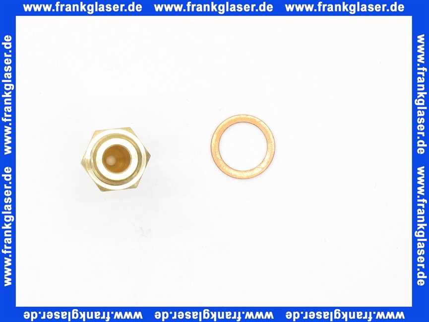 8718584791 Junkers Hauptgasdüse 2,70 Bohrung SW16 L:48 mm