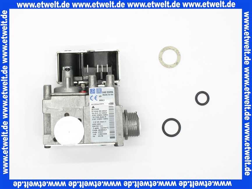 Junkers 8718586434 Gasventil SIT848 3/4 flw adjuster