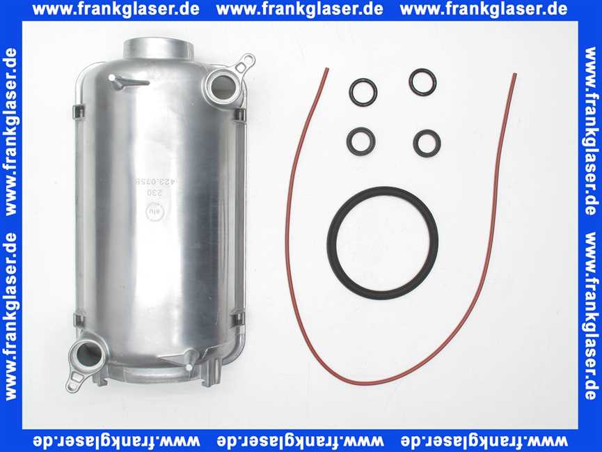 8718600023 Junkers Wärmetauscher-Rückschale