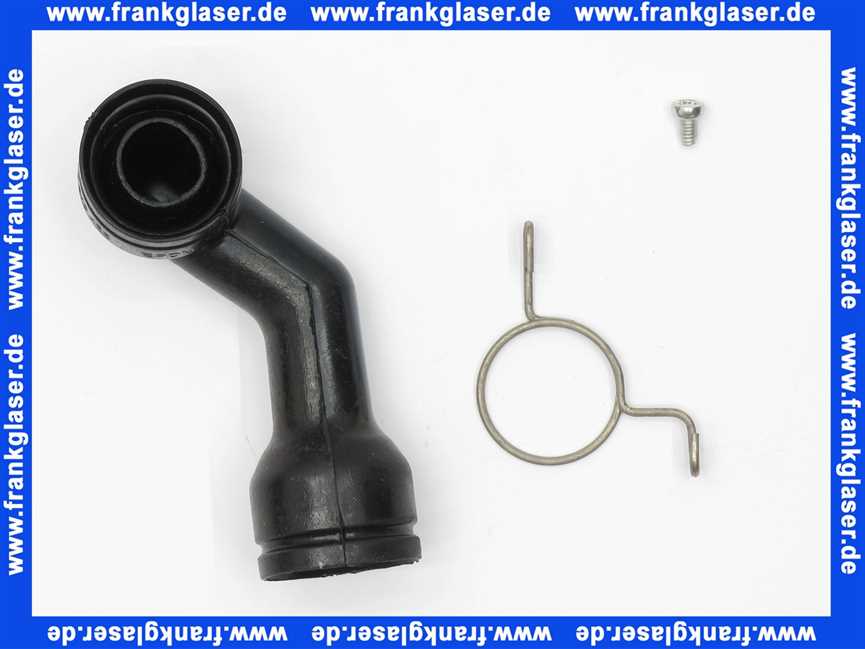Junkers 87186454220 Rohr siphon flex