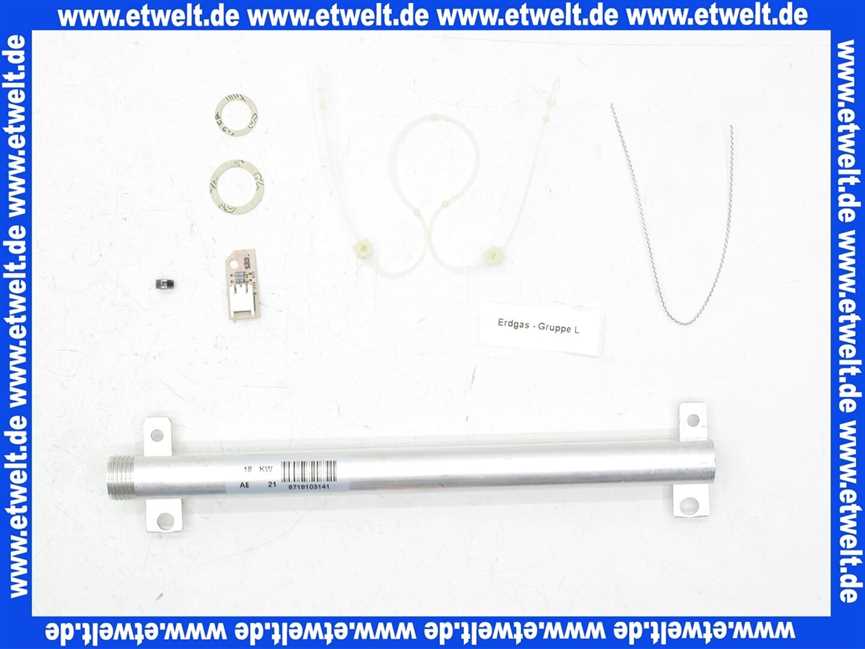 87190010510 Junkers Gasart-Umbausatz 23,3121 für ZSN/ZWN18-6AE