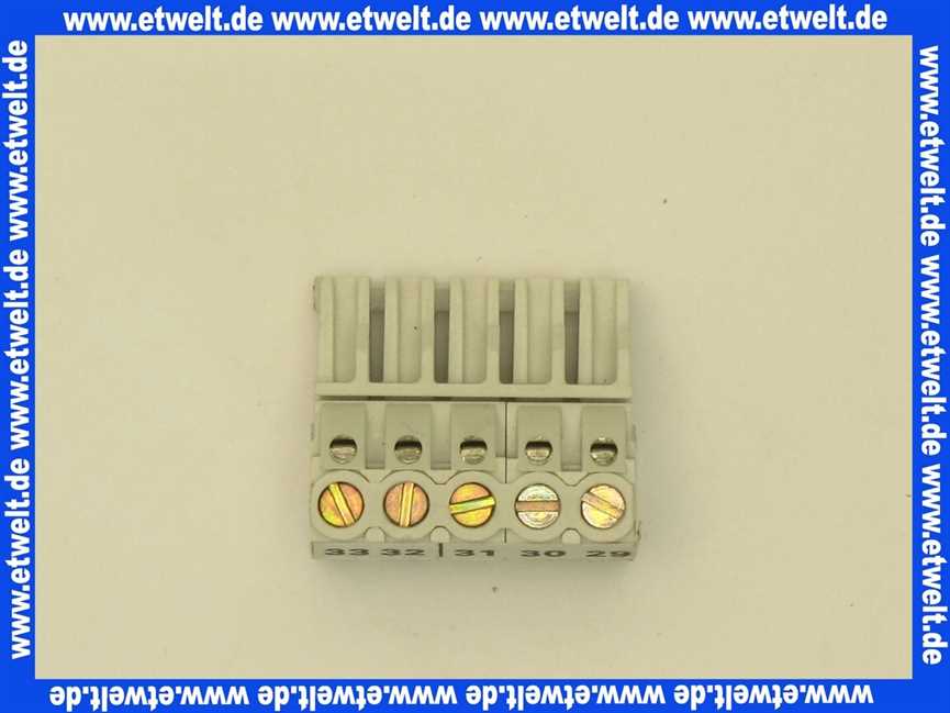 87290105180 Junkers Steckklemmleiste 5-polig