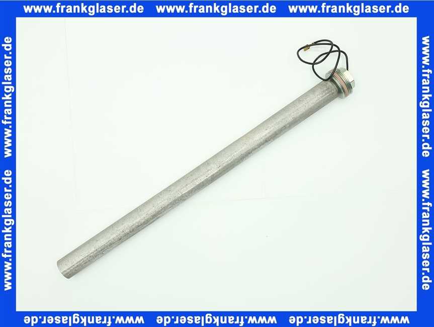 Junkers BOSCH Ersatzteil TTNR: 8735100898 Anode G 1 1/2 D33x370 isoliert 8735100898