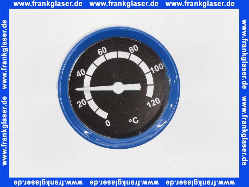 Junkers 8735300265 Thermometer (10 & 20) blau