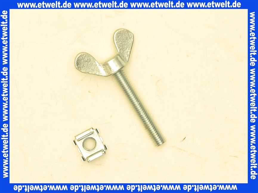 87381207540 Junkers Schraube M6 + Käfigmutter (1x) für KRS 18,24-3