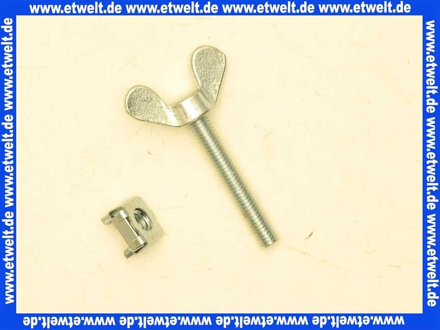 87381207540 Junkers Schraube M6 + Käfigmutter (1x) für KRS 18,24-3