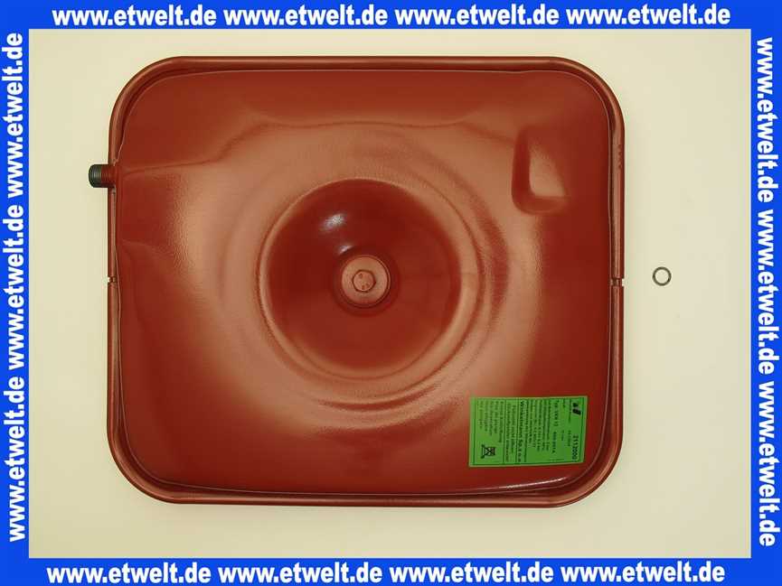 8738901137 Junkers Ausdehnungsgefäß U122/124 für GB122, GB132, GB152, U11x/12x