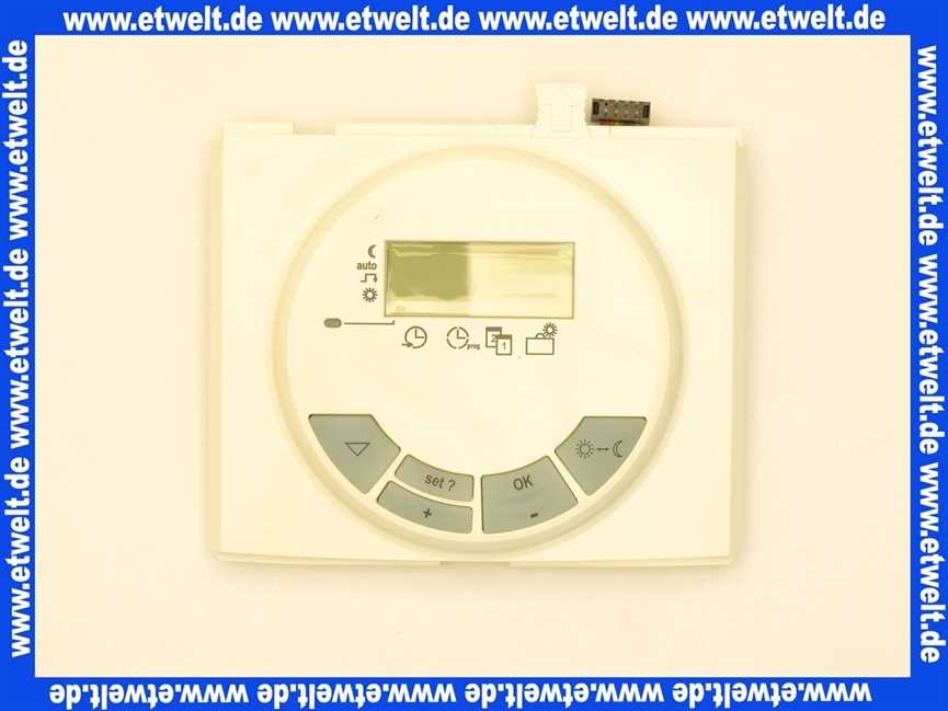 Junkers 87472081450 DT10 einkanalige Digital Uhr