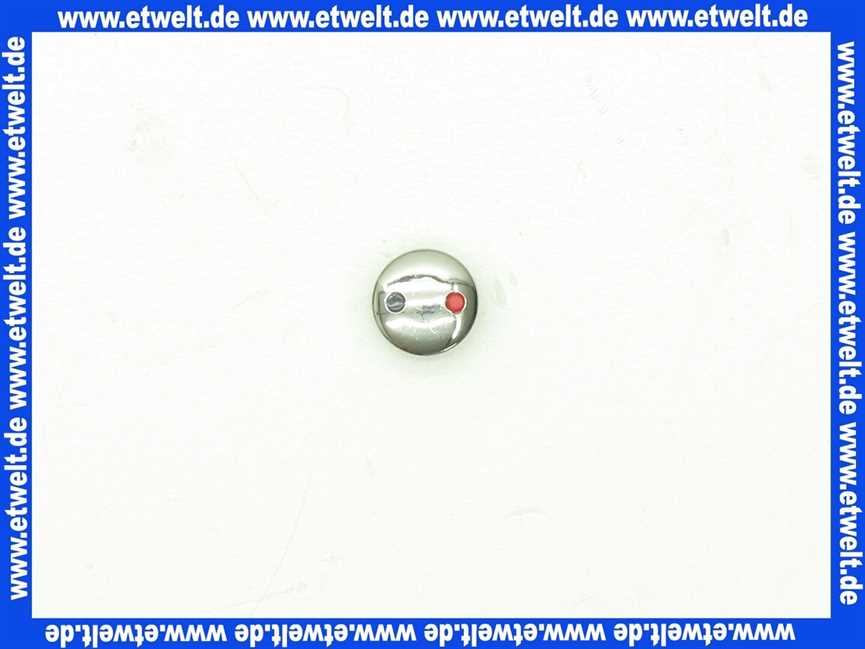 00007 Kaja Farbmarkierung rot/blau für Hebel