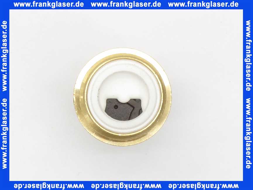 00033 Kaja Keramikinnenoberteil Hahnoberteil 1/2 , Oberteil 180 Grad