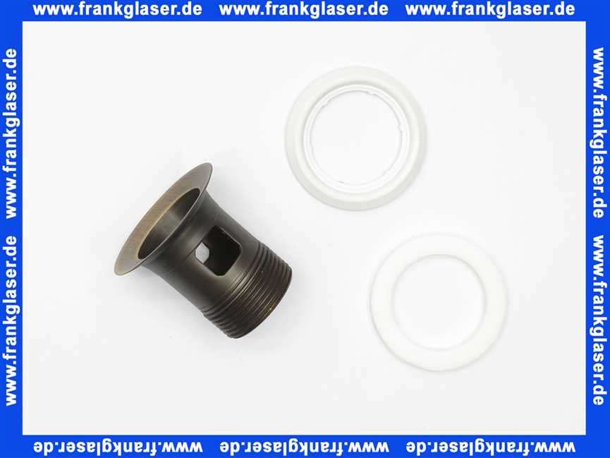 00051-B Kaja Kelch für Evcenter Ablaufgarnnitur 1 1/4 in bronze