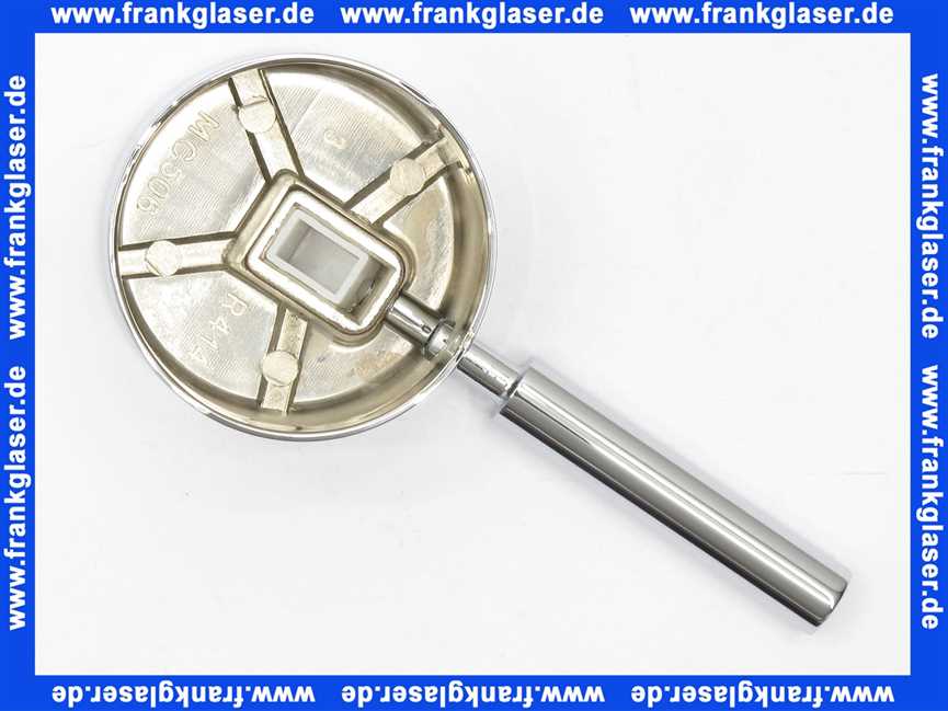 00058-C Kaja Zylinderstifthebel Griff für IPURI-Einhandmischer in chrom