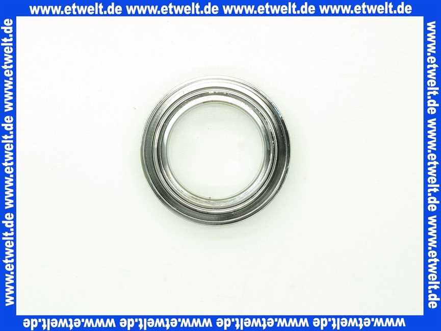 00143-C Kaja Befestigungskappe für Mischelement fürSpült.EH MIX PLUS in chrom