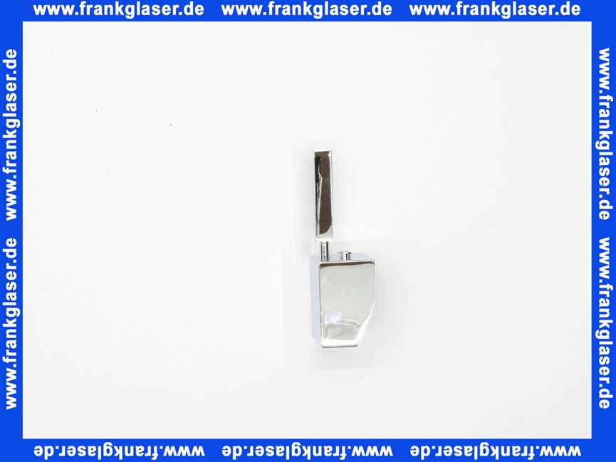 00160-C Kaja AQUADRAT Kubus-Stifthebel für EH-Mischerin chrom