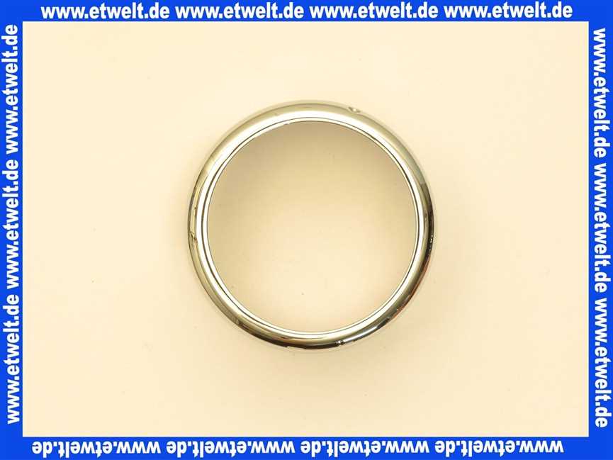 00274-C Kaja Abdeckhülse Thermoelement für UP-Ther-mostat in chrom