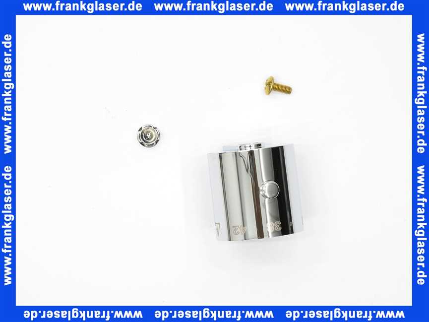 00290-C Kaja Temperaturreguliergriff f. STYLE UP-Thermostate, chrom