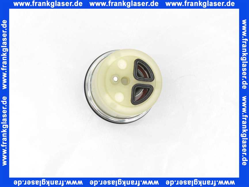 00333 Kaja Mischelement Kartusche für Temperaturbegrenzung P mit Verschraubungsring in chrom