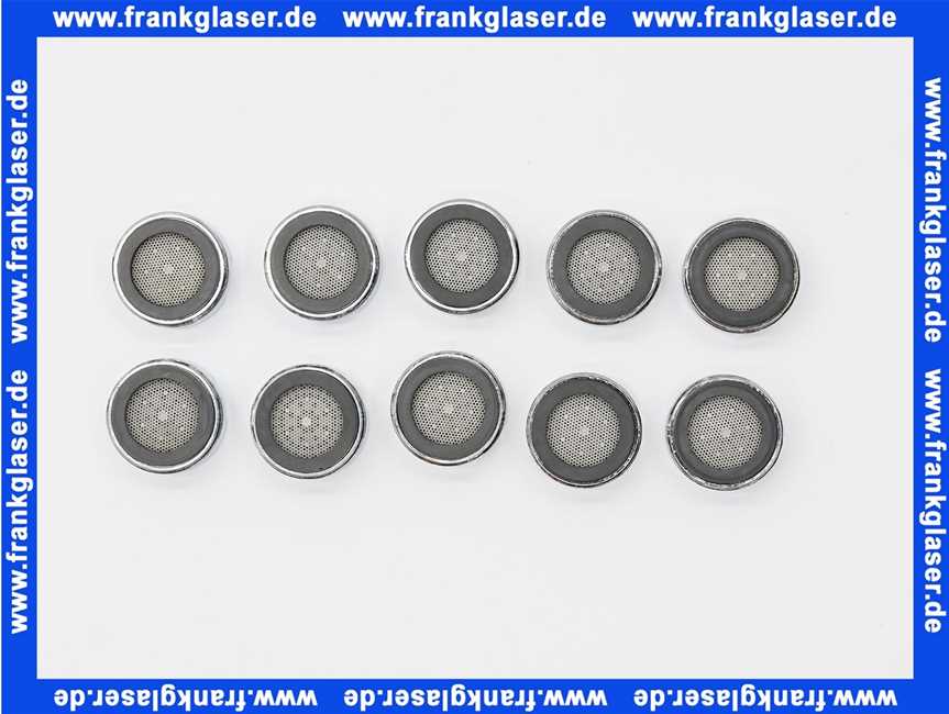 13901-C Kaja Luftsprudler M24x1,10er-Pack, in chrom