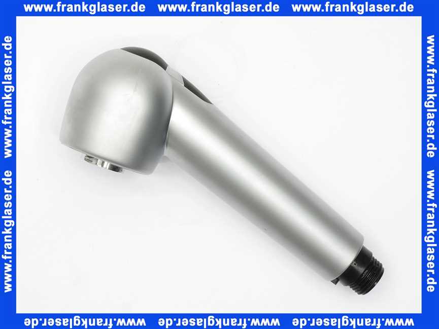 28010E Kaja Küchenhandbrause velour chrome Aluoptik