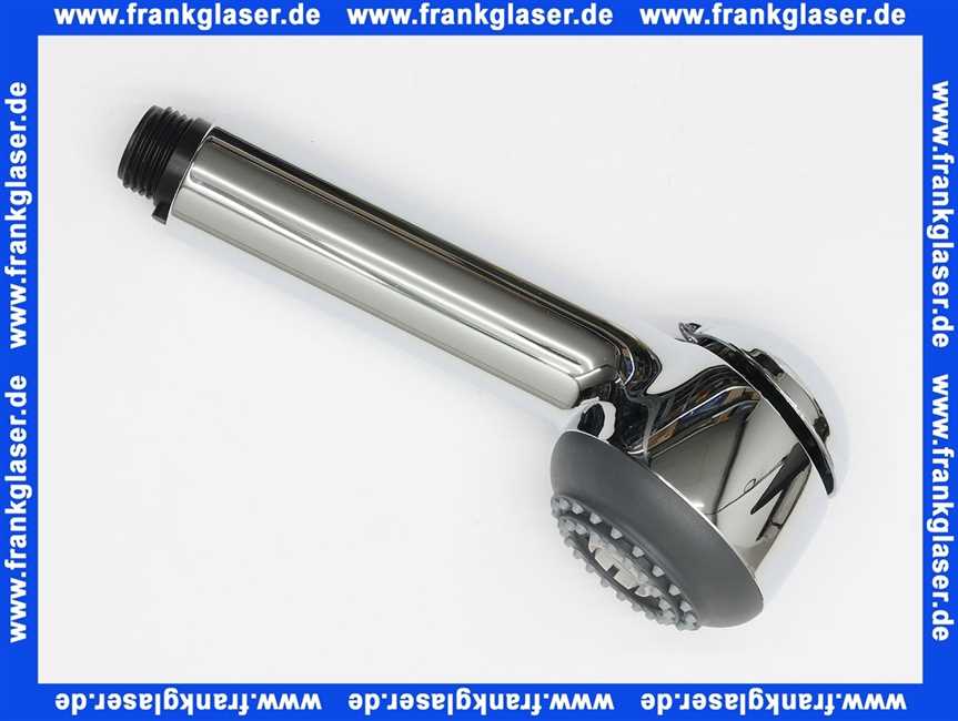 28011-C Kaja Küchenhandbrause Ausziehbrause für offene Warmwasserbereiter, in chrom
